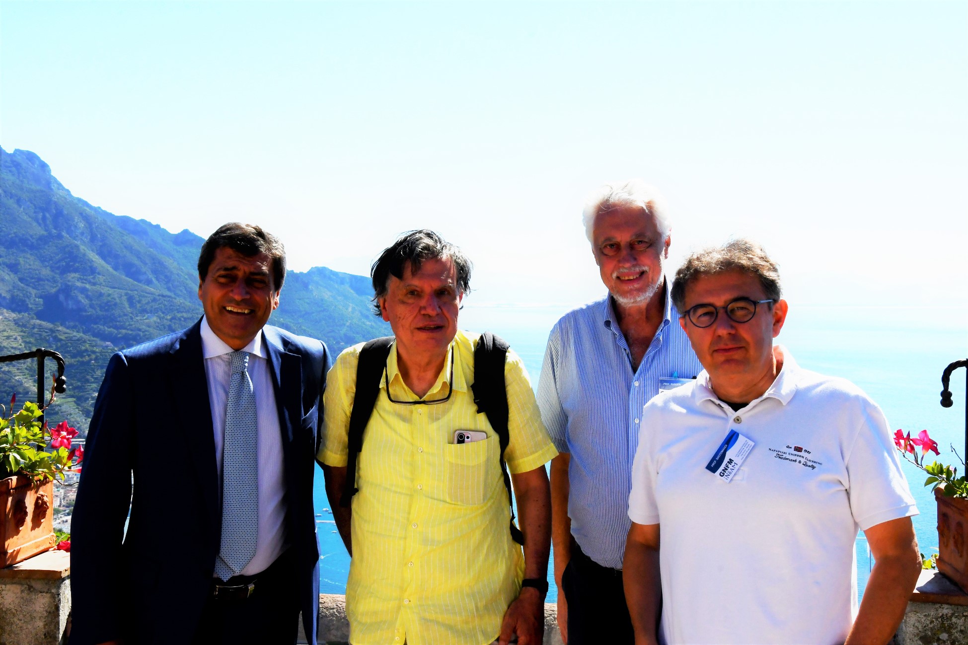 Giorgio Parisi in Villa Rufolo 1